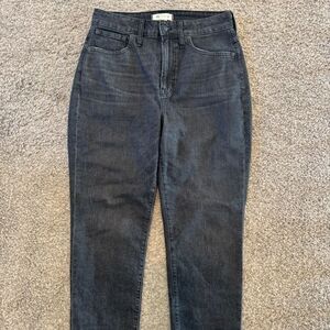 Madewell Black Denim Jeans